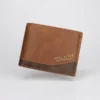 Doux Style Leather Wallet for Men brown bifold premium design