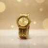 Star Gold Chain Watch for Men with classic gold analog dial