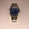 Decent Choice Blue Dial Chain Watch for Men with quartz analog display