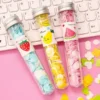 Soap Paper Sheets in mini travel bottle with heart-shaped portable hand wash sheets