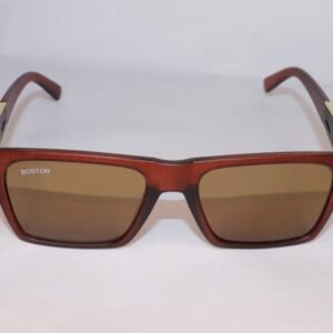 Brown frame sunglasses with UV protection and rectangular stylish design