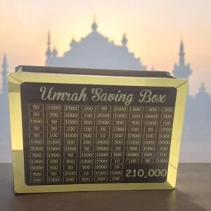 Umrah Saving Box – Islamic Money Saving Challenge Box