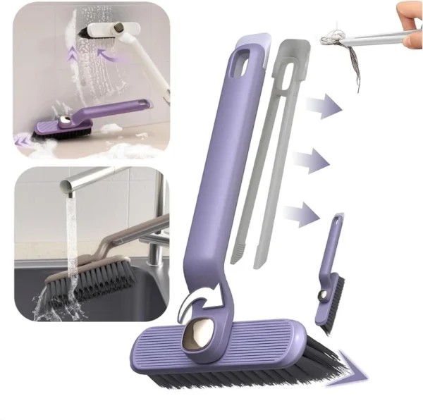 360° Rotating Cleaning Brush multifunction scrub brush for bathroom and kitchen cleaning
