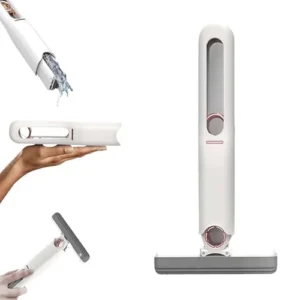 Portable Mini Sponge Mop self-squeezing handheld cleaning mop for kitchen and bathroom