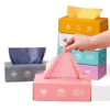 Microfiber Cleaning Cloth Roll reusable lint-free cleaning towels in storage box